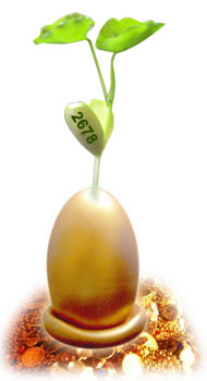 4d fortune golden egg - bring wealth to you