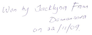 Winning Comment - Jacklyna