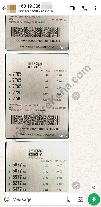Toto 4D Result - 11 May 2024