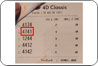 Winning Ticket Magnum 4D Special Prize - 29 August 2026